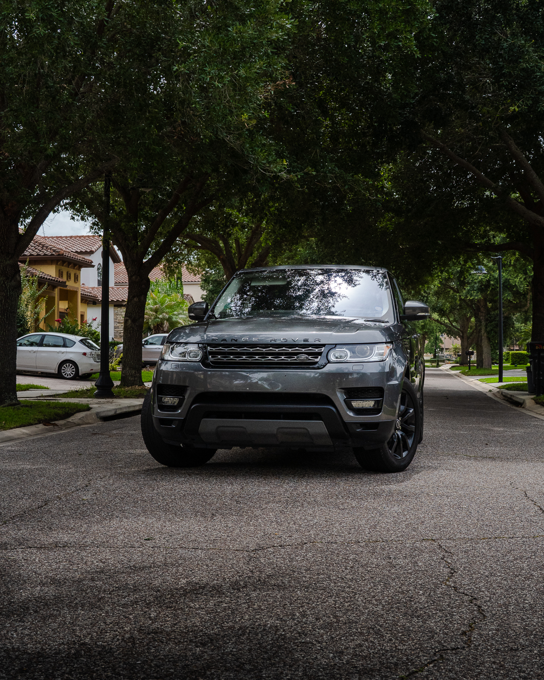 Range Rover Sport after a mobile exterior detail in Orlando, FL